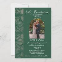 Emerald Lake Muscadine Batik Arch Photo Custom