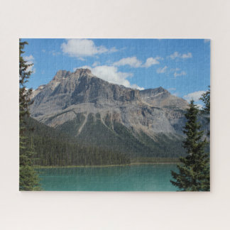 Emerald Lake with Michael Peak Jigsaw Puzzle