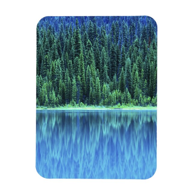 Emerald Lake, Yoho NP, BC, Canada Magnet (Vertical)