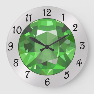 Emerald Large Clock