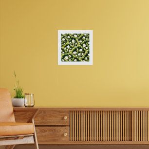 Emerald Lattice Poster