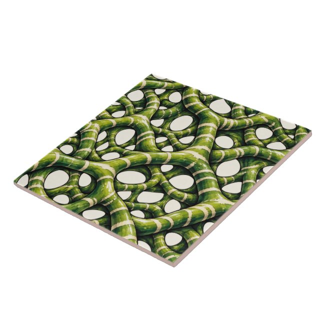 Emerald Lattice Tile (Side)