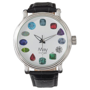 Emerald, May Birthstone Watch