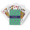 Emerald Navy Moroccan #5DS Navy Name Monogram