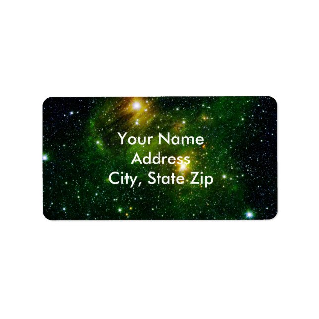 Emerald Nebula Label (Front)