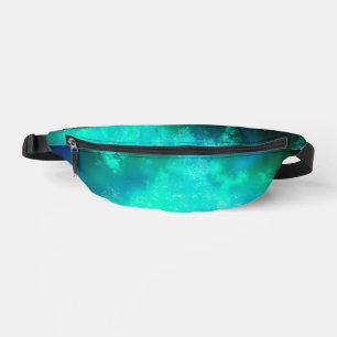 Emerald night sky fanny pack