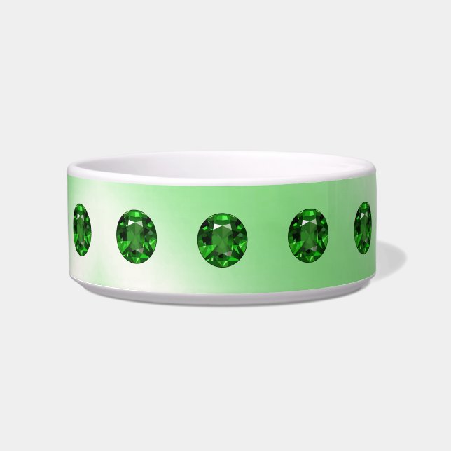 Emerald Pet Bowl (Front)