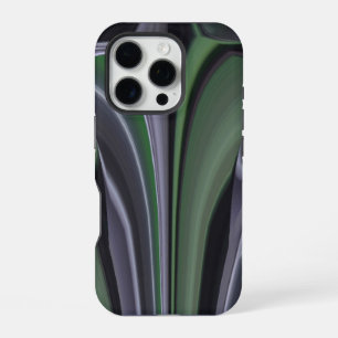 Emerald Radiance Beautiful Green Aurora Texture iPhone 16 Pro Case