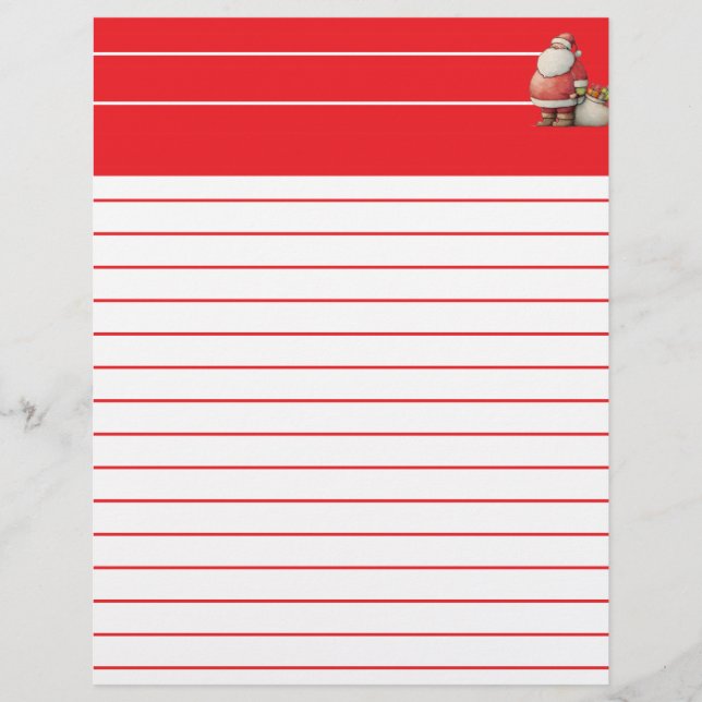 Emerald red Return Address Letterhead (Front)