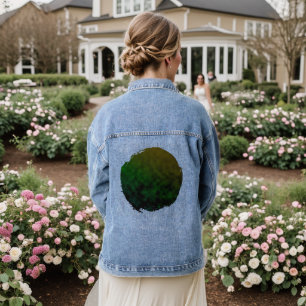 Emerald Refrain Denim Jacket