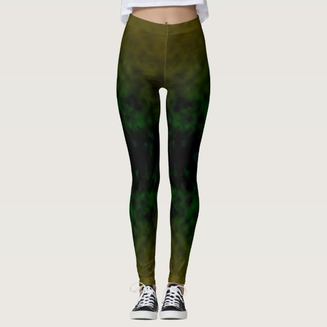 Emerald Refrain Leggings (Front)
