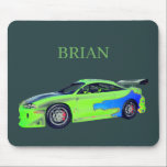 Emerald Roadrunner of the Verdant Horizon Mouse Pad<br><div class="desc">Emerald Roadrunner of the Verdant Horizon captures the dynamic spirit of a sleek green car gliding through open space. Its vibrant color reflects energy, freshness, and a sense of freedom, while the smooth lines and polished surface evoke motion even at rest. This concept blends nature‑inspired tones with modern automotive elegance,...</div>
