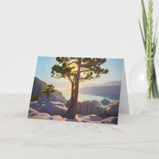 Emerald Rock Greeting Card