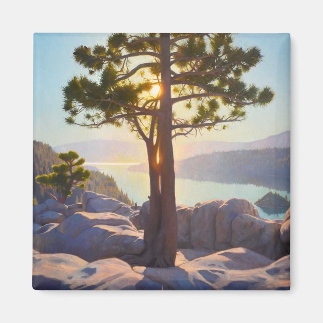 Emerald Rock Refrigerator Magnet (Front)