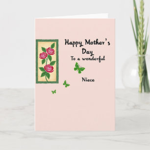 Emerald Rose Mothers Card