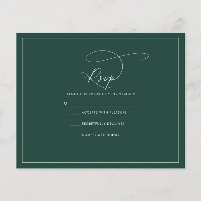 Emerald RSVP (Front)