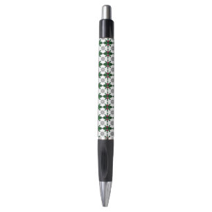 Emerald Ruby Diamond Gemstone Art Red Green Pen