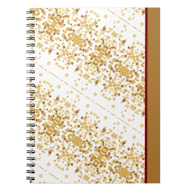 Emerald Smiple Cute Santa  Notebook (Front)