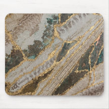 Emerald Snake Skin Mousepad Office Computer 