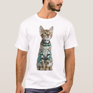 Emerald Spotted Bengal Kitten Men T-Shirt