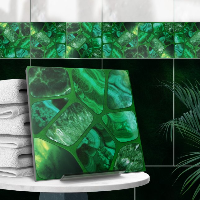 Emerald Spring - Cells collage N2 Tile (Creator Uploaded)