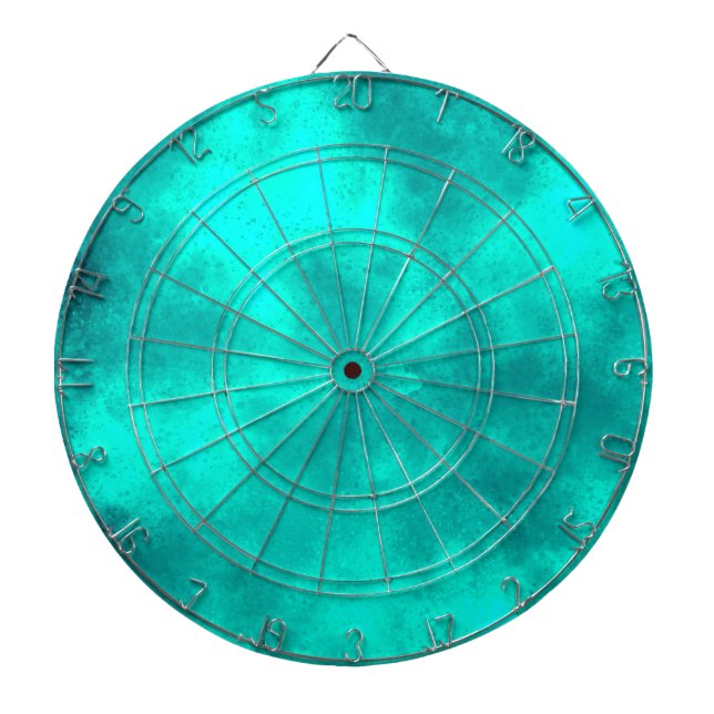 Emerald Storm Cloud Effect Dartboard (Front)