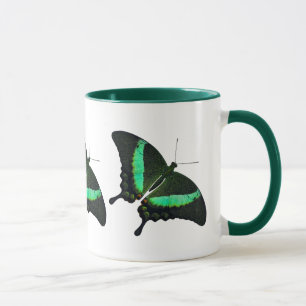 Emerald Swallowtail Butterfly Mug