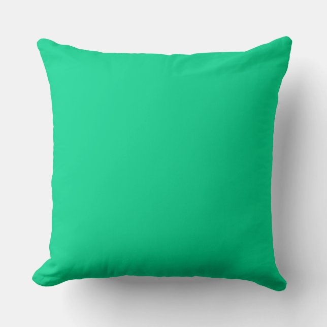 Emerald Throw Pillow (Front)