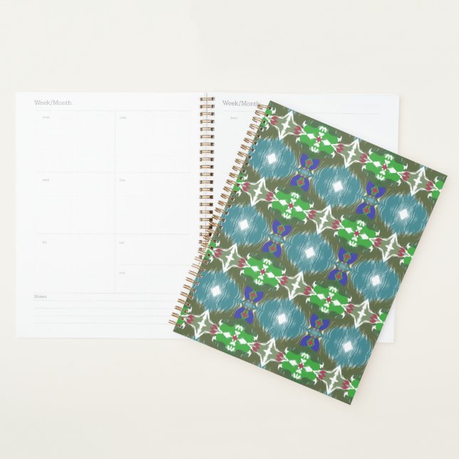 Emerald Tide Kaleidoscope Planner (Display)