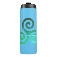 Emerald Triskele Ancient Celtic Symbol