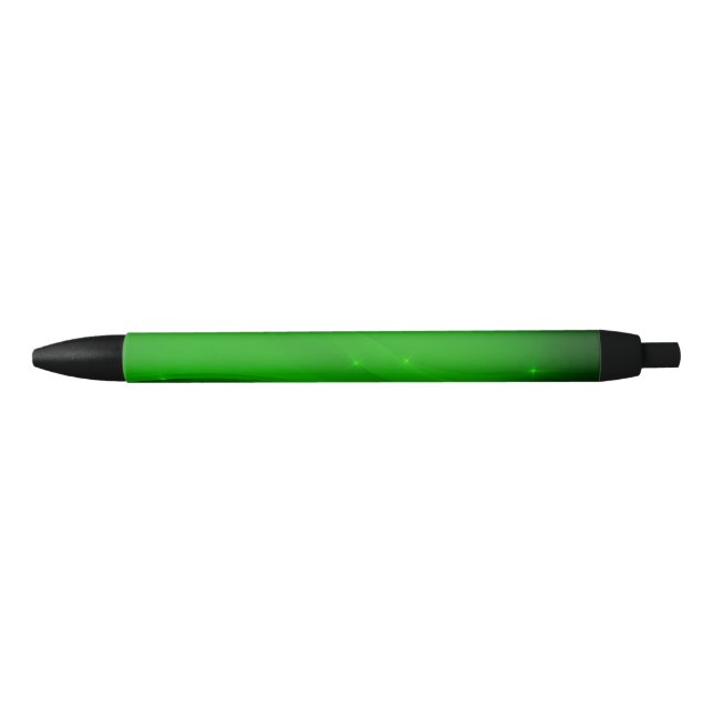 Emerald Wave Black Ink Pen (Front)
