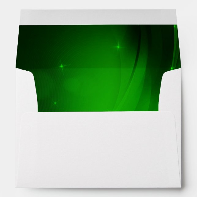 Emerald Wave Envelope (Back (Bottom))