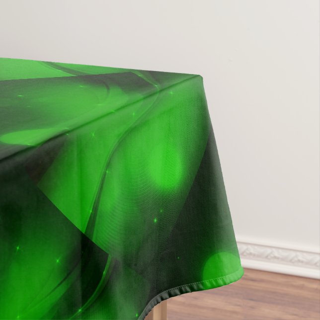 Emerald Wave Tablecloth (In Situ)