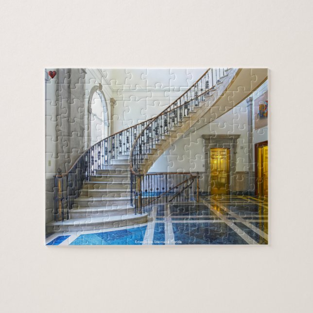 Emergence Staircase Florida Jigsaw Puzzle (Horizontal)