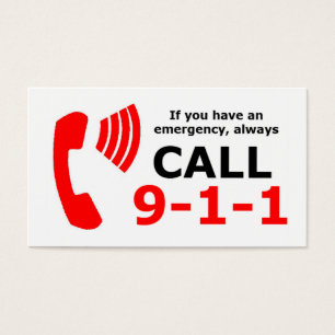 Emergency CPR Cards