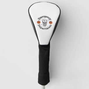 Emergency Departement Room Er Nurse Skeleton Hallo Golf Head Cover