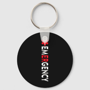 Emergency Department Emergency Room Nurse ER Nurse Keychain