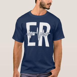 Emergency Department ER Nurse Front Back Emergency T-Shirt