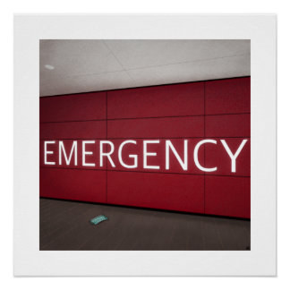 Emergency Department Poster