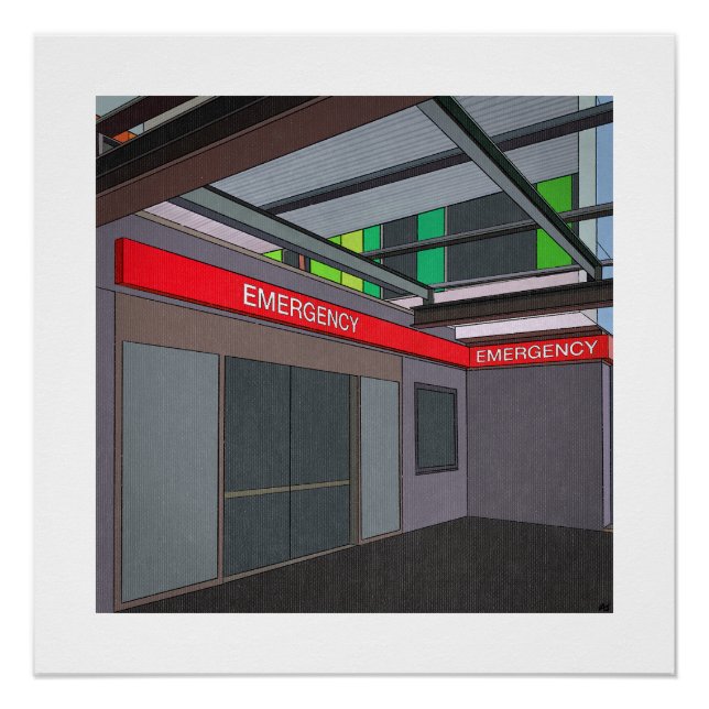 Emergency Department Poster (Front)