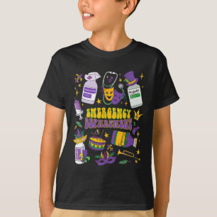Emergency Department Scrub Rn Icu Pacu Er Nurse Ma T-Shirt
