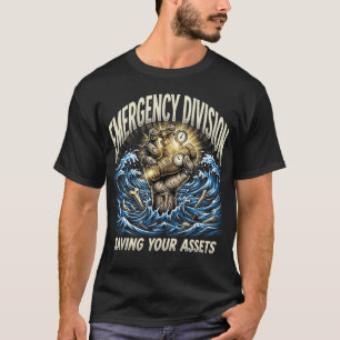 Emergency Division Saving Your Assets Plumber Gift T-Shirt