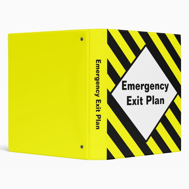 Emergency Exit Plan Binder (Background)