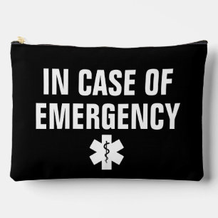 Emergency First Aid Medical Alert Identification Accessory Pouch