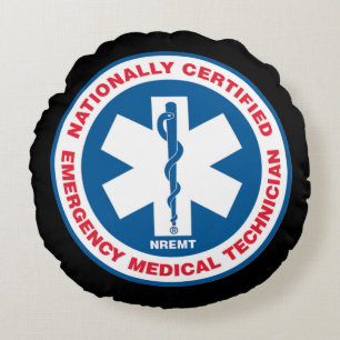 Emergency medical services round pillow