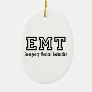 Emergency Medical Technician Ceramic Ornament