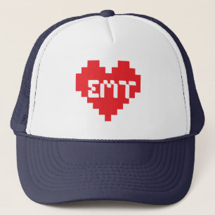emergency medical technician medic ems emt health trucker hat