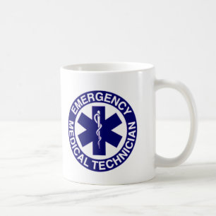 EMERGENCY MEDICAL TECHNICIANS EMT COFFEE MUG