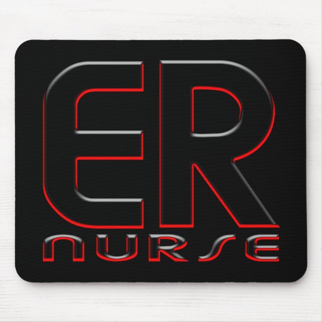 EMERGENCY NURSE 2 copy Mouse Pad (Front)
