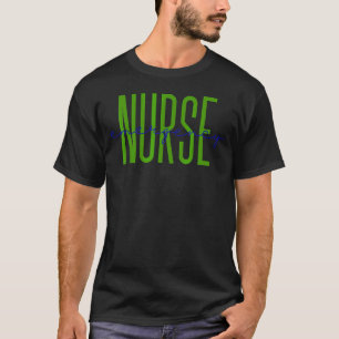 Emergency Nurse Leopard Print Er Nurse Nursing Sch T-Shirt